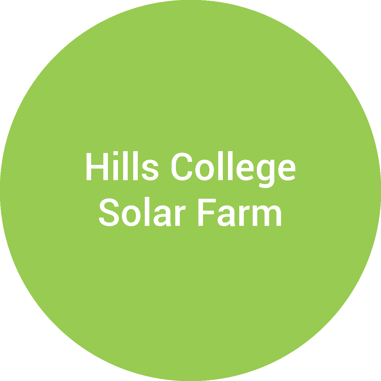 Hills College Solar Farm