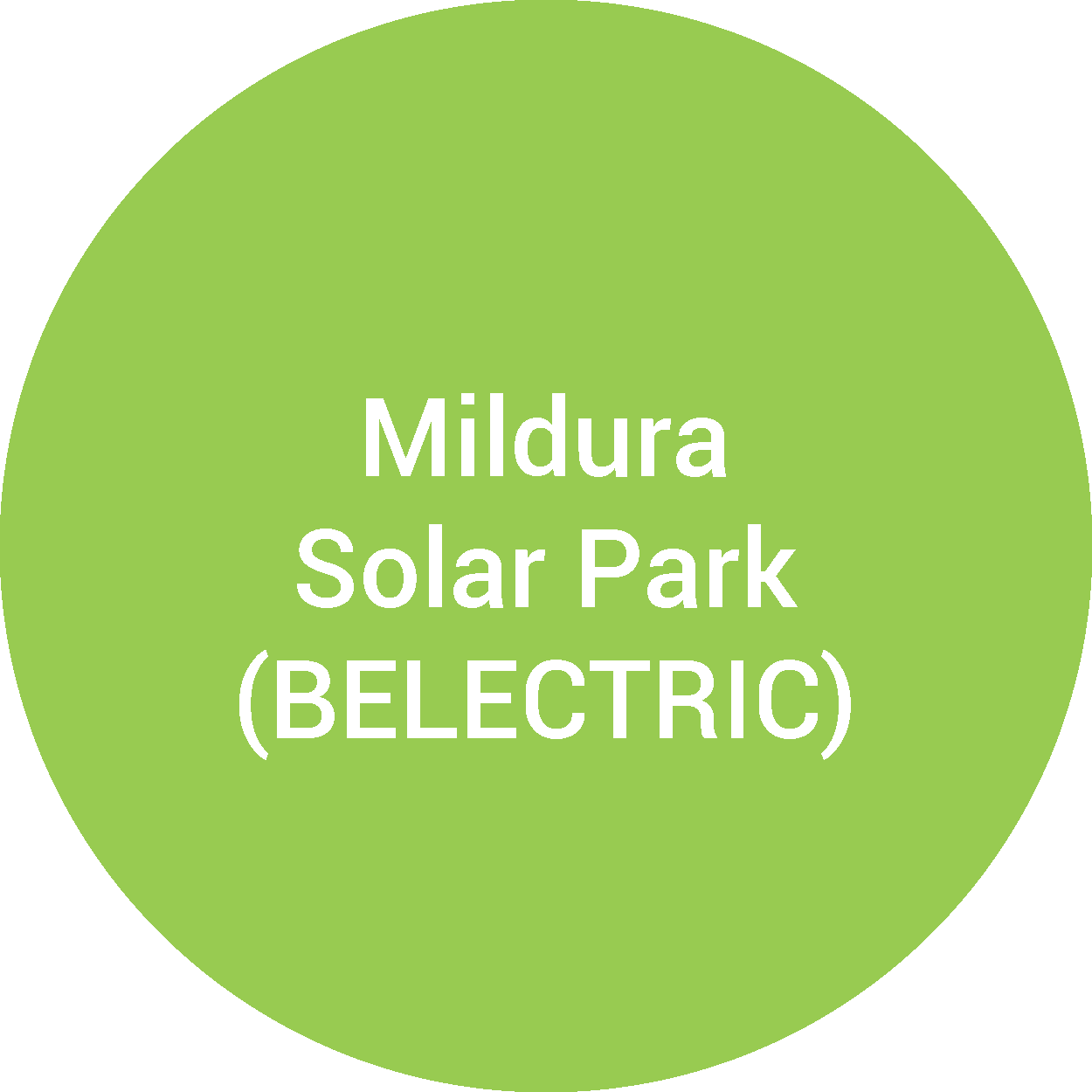 Mildura solar park (BELECTRIC)