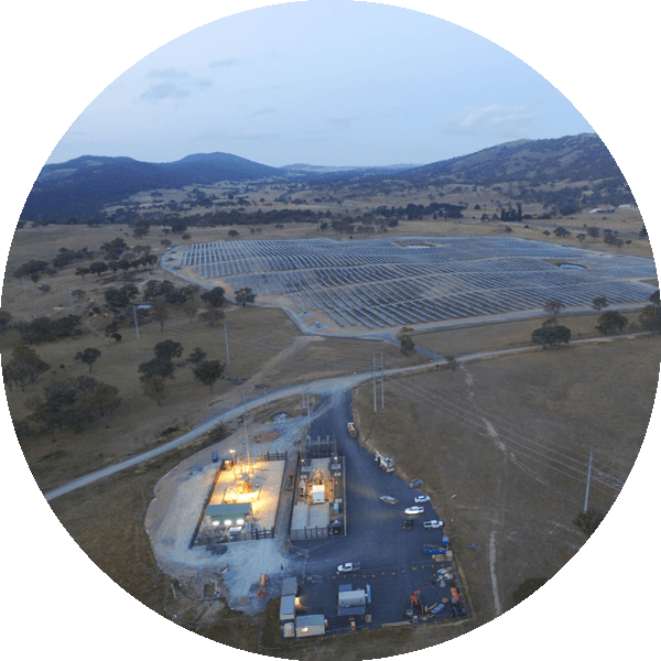 williamsdale solar farm diamond energy