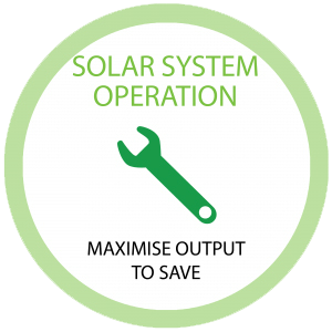 Solar system operation